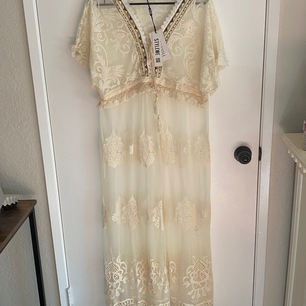 Gorgeous Sheer Boho Dress